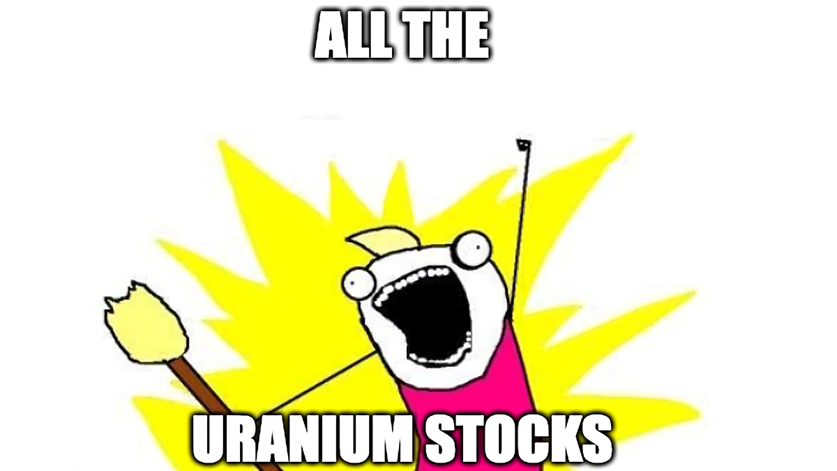 Resources Top 5: Uranium price jumps, stocks follow