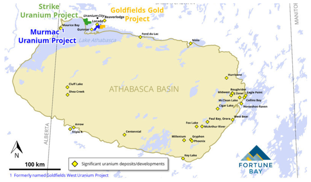 Uranium Stocks in the News: Fortune Bay (TSXV: $FOR.V) Announces 2022 Exploration Plans For Its Uranium And Gold Projects In Saskatchewan