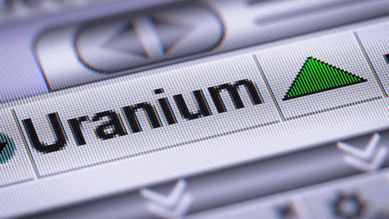 Why are ASX uranium shares charging higher today?
