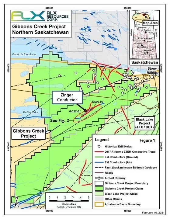 ALX Resources Begins Drilling at Gibbons Creek Uranium Project, Athabasca Basin, Saskatchewan