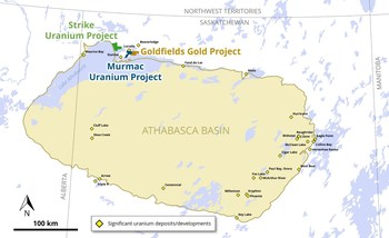FORTUNE BAY INTERSECTS NEAR-SURFACE ELEVATED RADIOACTIVITY IN MULTIPLE DRILL HOLES AT THE MURMAC URANIUM PROJECT