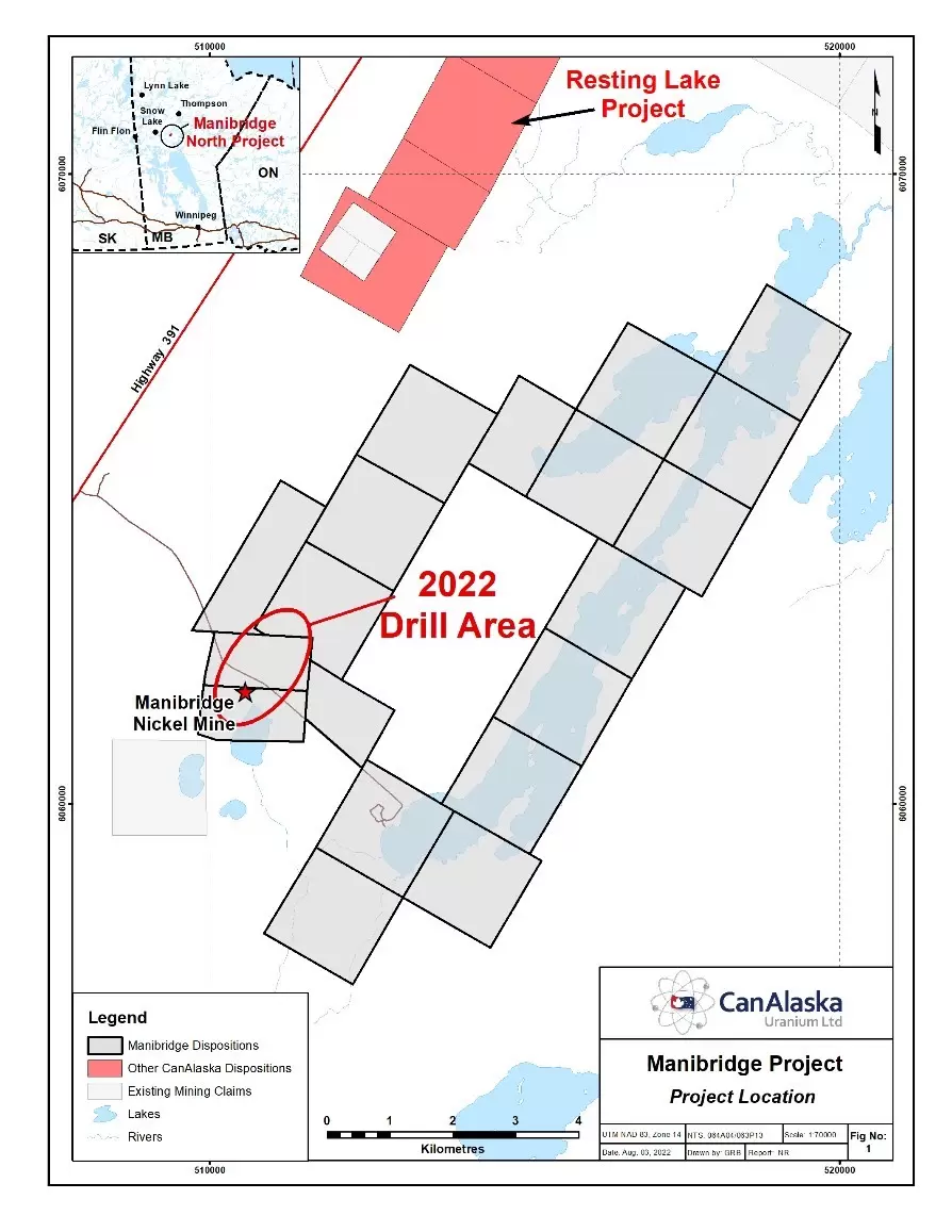CanAlaska Uranium Announces: Assays Confirm High-Grade Nickel in All Drill Holes from Phase 1 Winter Program Completed at Manibridge